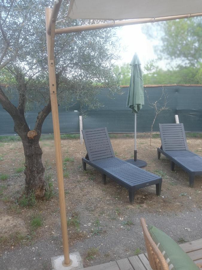 La Chouette Villa , Cabane Kota, Chambre Spacieuse De 20M2 Totalement Independante Cannes-et-Clairan Exterior foto